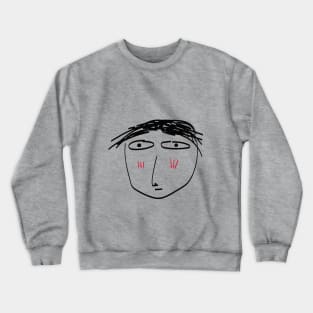 Face of Kiddo Crewneck Sweatshirt